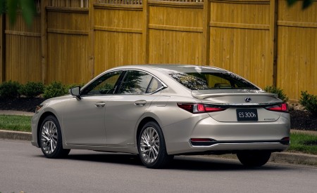 2019 Lexus ES 300h Rear Three-Quarter Wallpapers 450x275 (66)