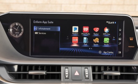 2019 Lexus ES 350 F-Sport Central Console Wallpapers 450x275 (33)