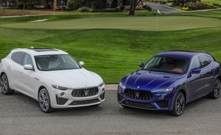 2019 Maserati Levante GTS and Trofeo Front Three-Quarter Wallpapers 450x275 (24)