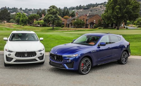 2019 Maserati Levante GTS and Trofeo Front Three-Quarter Wallpapers 450x275 (25)