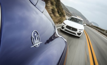 2019 Maserati Levante GTS and Trofeo Front Three-Quarter Wallpapers 450x275 (26)