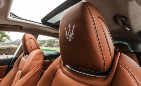 2019 Maserati Levante Trofeo Interior Front Seats Wallpapers 450x275 (66)