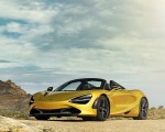 2019 McLaren 720S Spider (Color: Aztec Gold) Front Three-Quarter Wallpapers 150x120