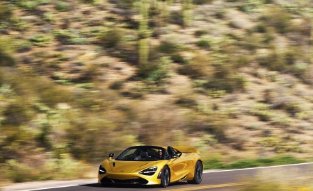 2019 McLaren 720S Spider (Color: Aztec Gold) Front Three-Quarter Wallpapers 450x275 (21)