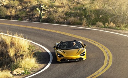 2019 McLaren 720S Spider (Color: Aztec Gold) Front Wallpapers 450x275 (23)