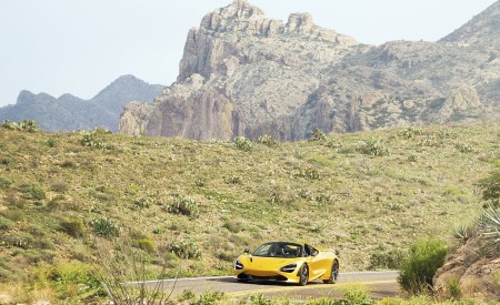 2019 McLaren 720S Spider (Color: Aztec Gold) Front Wallpapers 450x275 (28)