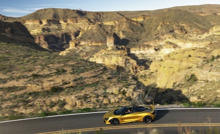 2019 McLaren 720S Spider (Color: Aztec Gold) Side Wallpapers 450x275 (30)