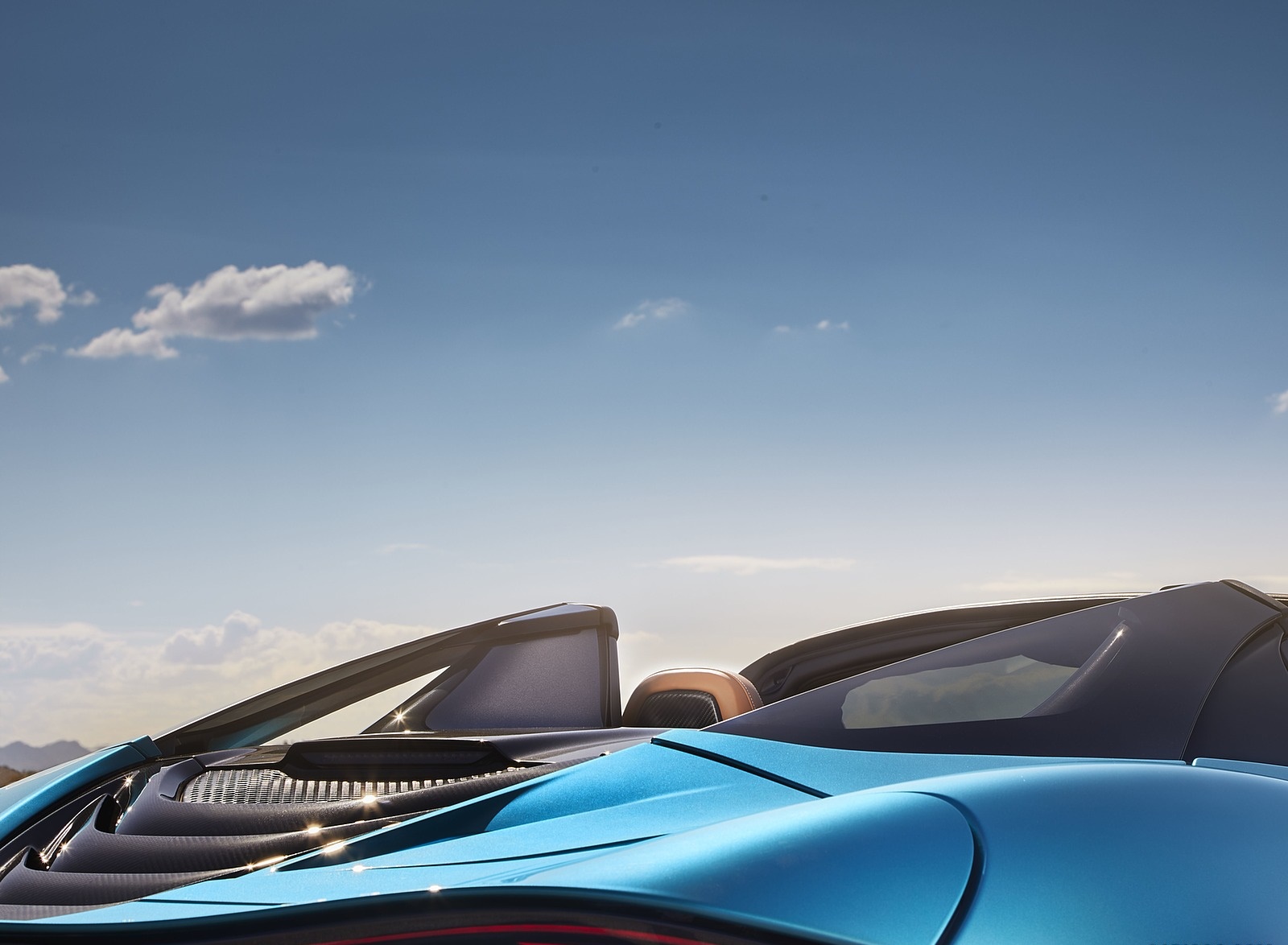 2019 McLaren 720S Spider (Color: Belize Blue) Detail Wallpapers #13 of 67
