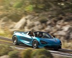 2019 McLaren 720S Spider (Color: Belize Blue) Front Three-Quarter Wallpapers 150x120