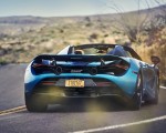 2019 McLaren 720S Spider (Color: Belize Blue) Rear Wallpapers 150x120