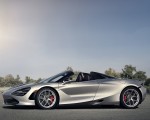 2019 McLaren 720S Spider (Color: Supernova Silver) Side Wallpapers 150x120