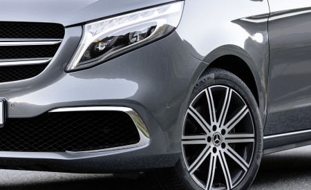 2019 Mercedes-Benz V-Class EXCLUSIVE Line (Color: Selenit Grey Metallic) Headlight Wallpapers 450x275 (27)