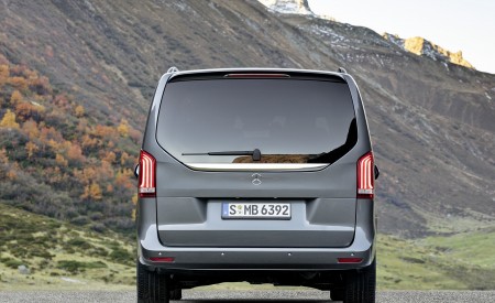 2019 Mercedes-Benz V-Class EXCLUSIVE Line (Color: Selenit Grey Metallic) Rear Wallpapers 450x275 (31)
