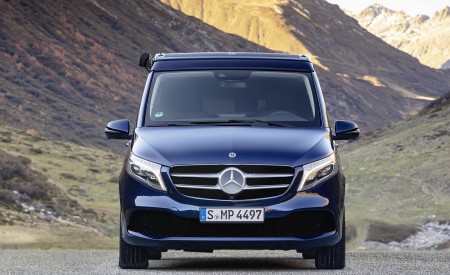 2019 Mercedes-Benz V-Class Marco Polo (Color: Cavansit Blue Metallic) Front Wallpapers 450x275 (55)