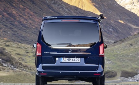 2019 Mercedes-Benz V-Class Marco Polo (Color: Cavansit Blue Metallic) Rear Wallpapers 450x275 (54)