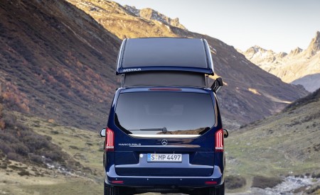 2019 Mercedes-Benz V-Class Marco Polo (Color: Cavansit Blue Metallic) Rear Wallpapers 450x275 (51)