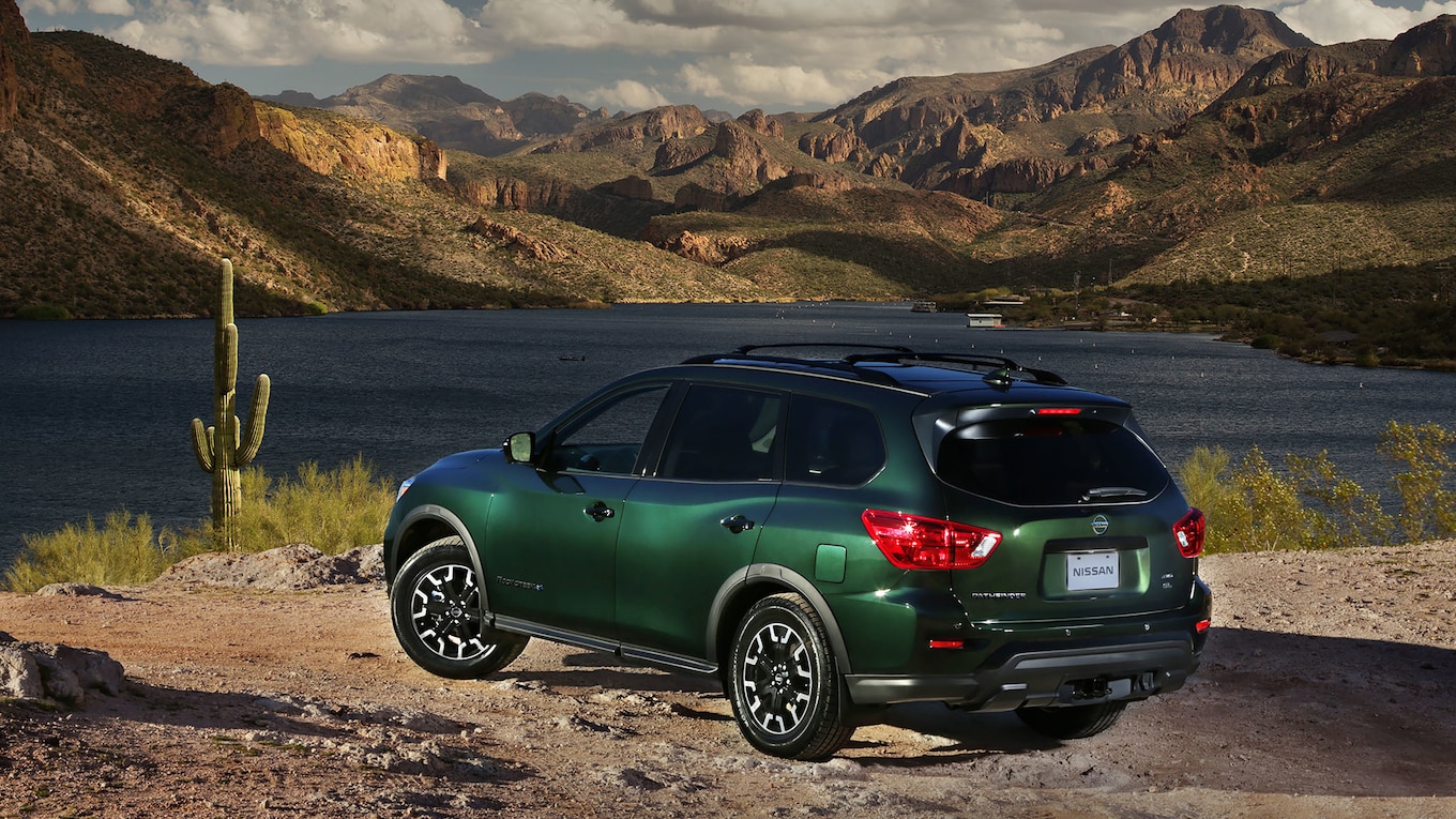 2019 Nissan Pathfinder Rock Creek Edition Rear Three-Quarter Wallpapers (6)