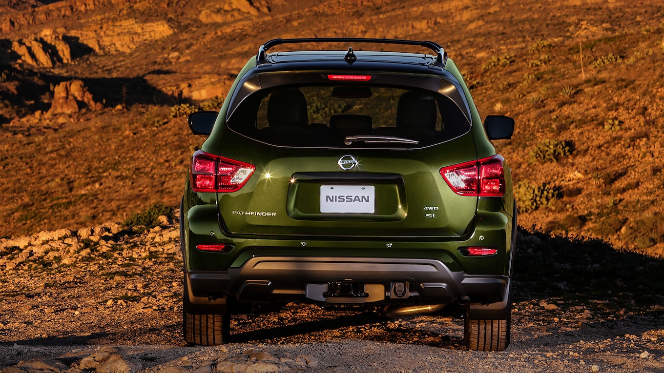 2019 Nissan Pathfinder Rock Creek Edition Rear Wallpapers (7)