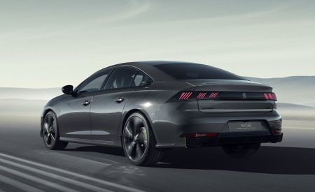 2019 Peugeot 508 Sport Engineered Concept Rear Three-Quarter Wallpapers 450x275 (2)
