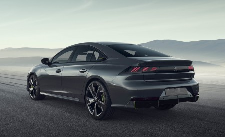 2019 Peugeot 508 Sport Engineered Concept Rear Three-Quarter Wallpapers 450x275 (4)