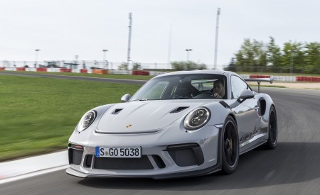 2019 Porsche 911 GT3 RS (Color: Crayon) Front Wallpapers 450x275 (57)