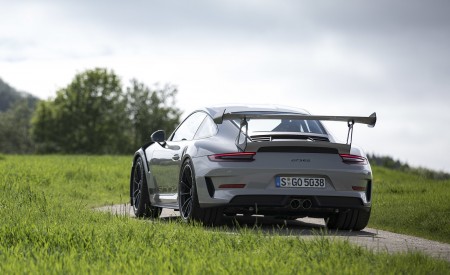 2019 Porsche 911 GT3 RS (Color: Crayon) Rear Three-Quarter Wallpapers 450x275 (61)