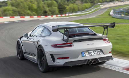 2019 Porsche 911 GT3 RS (Color: Crayon) Rear Three-Quarter Wallpapers 450x275 (53)