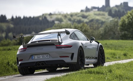 2019 Porsche 911 GT3 RS (Color: Crayon) Rear Wallpapers 450x275 (62)
