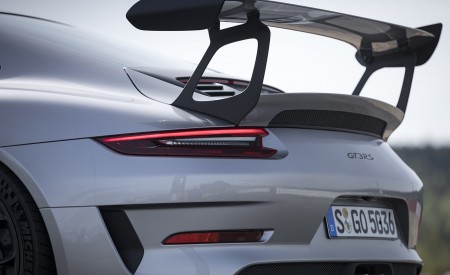2019 Porsche 911 GT3 RS (Color: GT-Silver) Spoiler Wallpapers 450x275 (89)