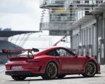 2019 Porsche 911 GT3 RS (Color: Guards Red) Rear Three-Quarter Wallpapers 150x120