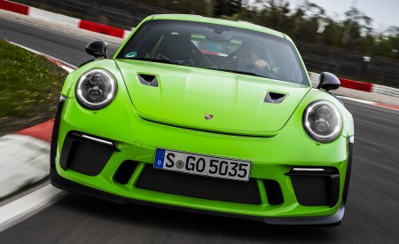 2019 Porsche 911 GT3 RS (Color: Lizard Green) Front Wallpapers 450x275 (141)