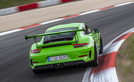 2019 Porsche 911 GT3 RS (Color: Lizard Green) Rear Wallpapers 450x275 (143)