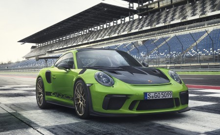 2019 Porsche 911 GT3 RS Front Three-Quarter Wallpapers 450x275 (8)