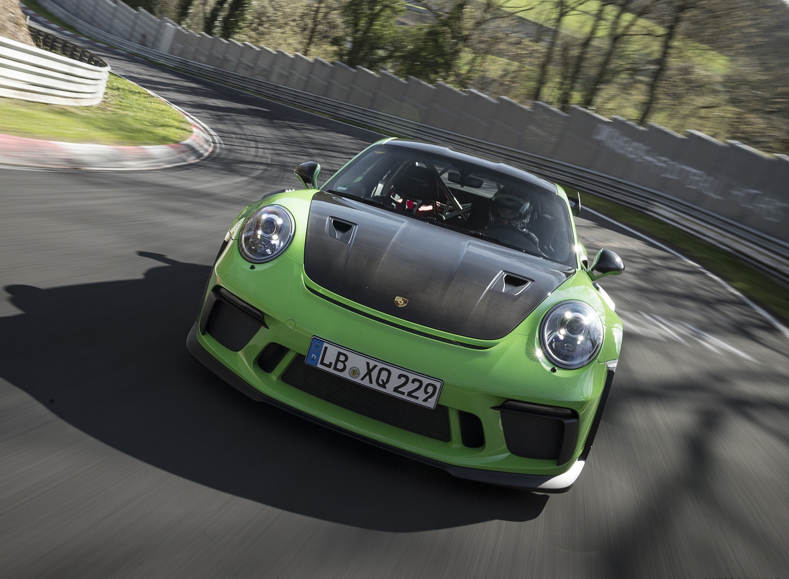 2019 Porsche 911 GT3 RS Front Wallpapers (1)