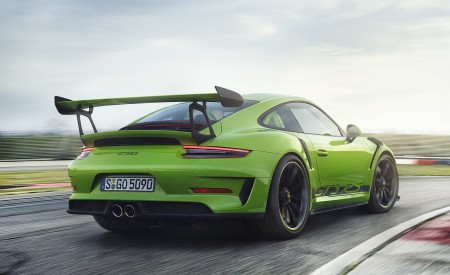 2019 Porsche 911 GT3 RS Rear Three-Quarter Wallpapers 450x275 (5)