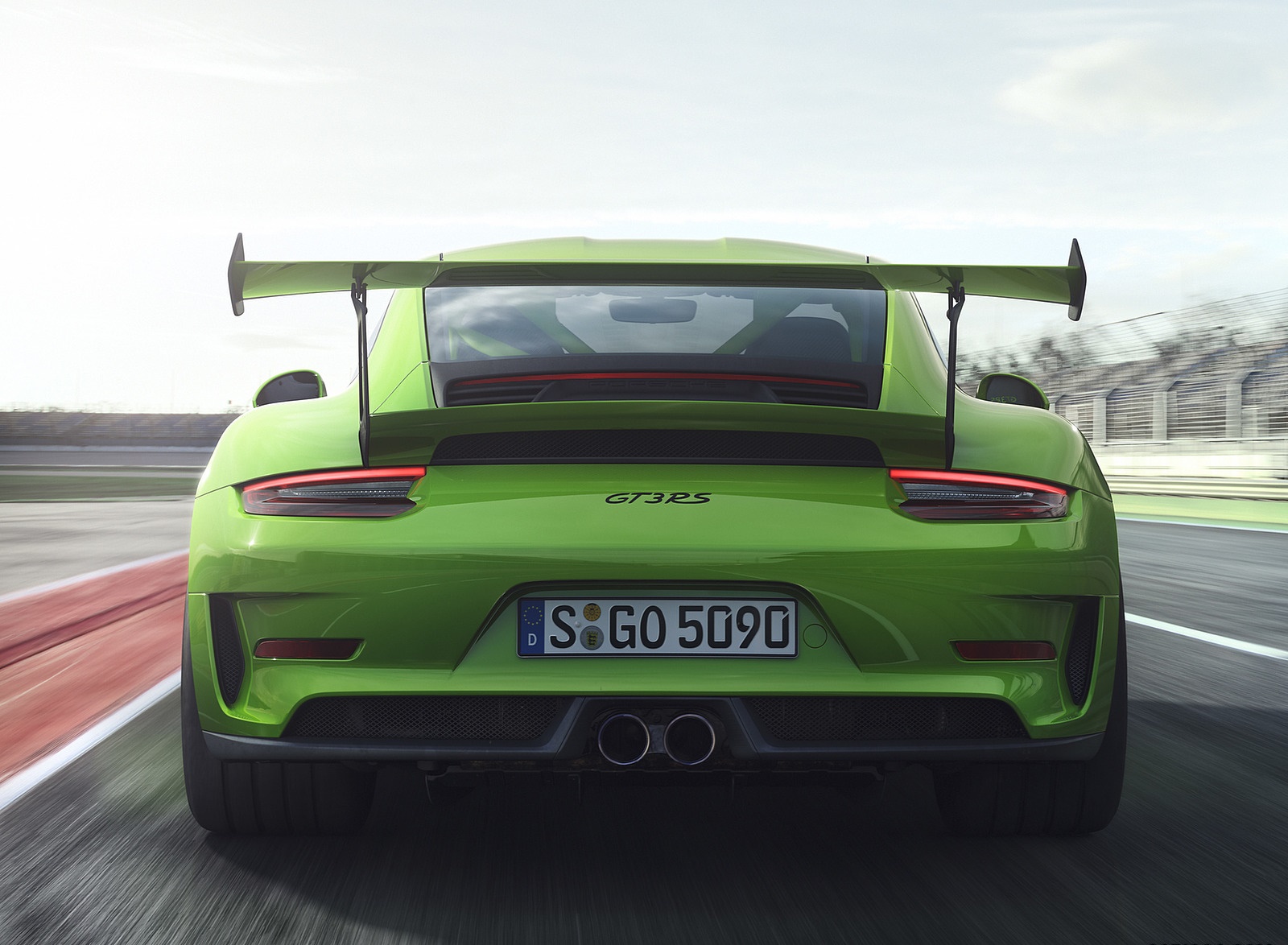 2019 Porsche 911 GT3 RS Rear Wallpapers (6)