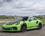 2019 Porsche 911 GT3 RS Weissach Package (Color: Lizard Green) Front Three-Quarter Wallpapers 150x120