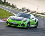 2019 Porsche 911 GT3 RS Weissach Package (Color: Lizard Green) Front Three-Quarter Wallpapers 150x120