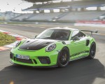 2019 Porsche 911 GT3 RS Weissach Package (Color: Lizard Green) Front Three-Quarter Wallpapers 150x120