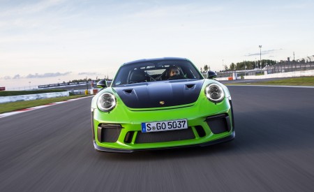 2019 Porsche 911 GT3 RS Weissach Package (Color: Lizard Green) Front Wallpapers 450x275 (173)