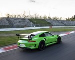 2019 Porsche 911 GT3 RS Weissach Package (Color: Lizard Green) Rear Three-Quarter Wallpapers 150x120