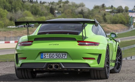2019 Porsche 911 GT3 RS Weissach Package (Color: Lizard Green) Rear Wallpapers 450x275 (182)
