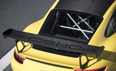 2019 Porsche 911 GT3 RS Weissach Package (Color: Racing Yellow) Spoiler Wallpapers 450x275 (34)