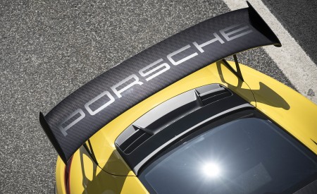 2019 Porsche 911 GT3 RS Weissach Package (Color: Racing Yellow) Spoiler Wallpapers 450x275 (33)