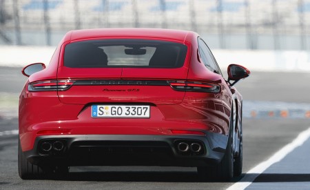 2019 Porsche Panamera GTS (Color: Carmine Red) Rear Wallpapers 450x275 (78)