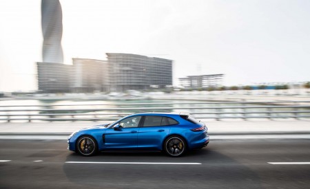 2019 Porsche Panamera GTS Sport Turismo Side Wallpapers 450x275 (47)