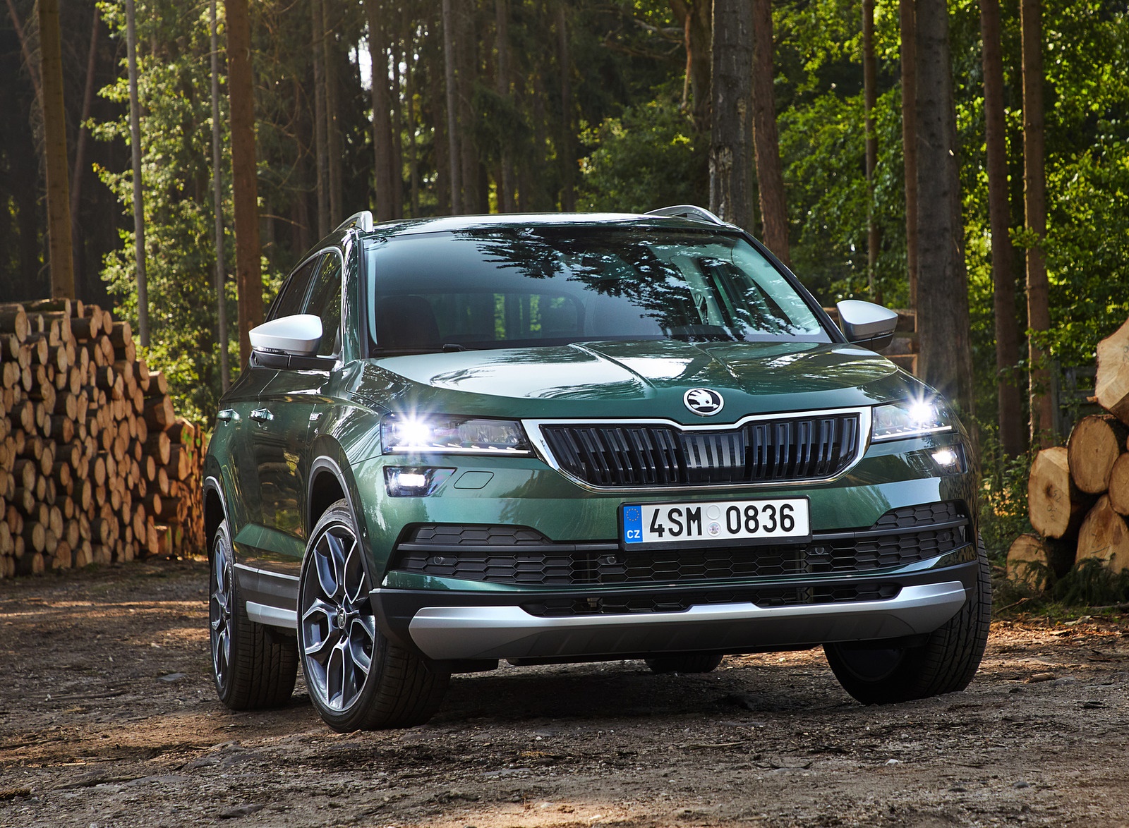2019 Skoda Karoq Scout Front Wallpapers (14)