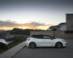 2019 Toyota Corolla Hatchback Hybrid 1.8L White Bitone (EU-Spec) Side Wallpapers 150x120