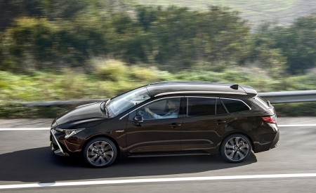2019 Toyota Corolla Touring Sports 2.0L Brown (EU-Spec) Side Wallpapers 450x275 (21)