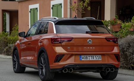 2019 Volkswagen T-Roc R Rear Three-Quarter Wallpapers 450x275 (74)